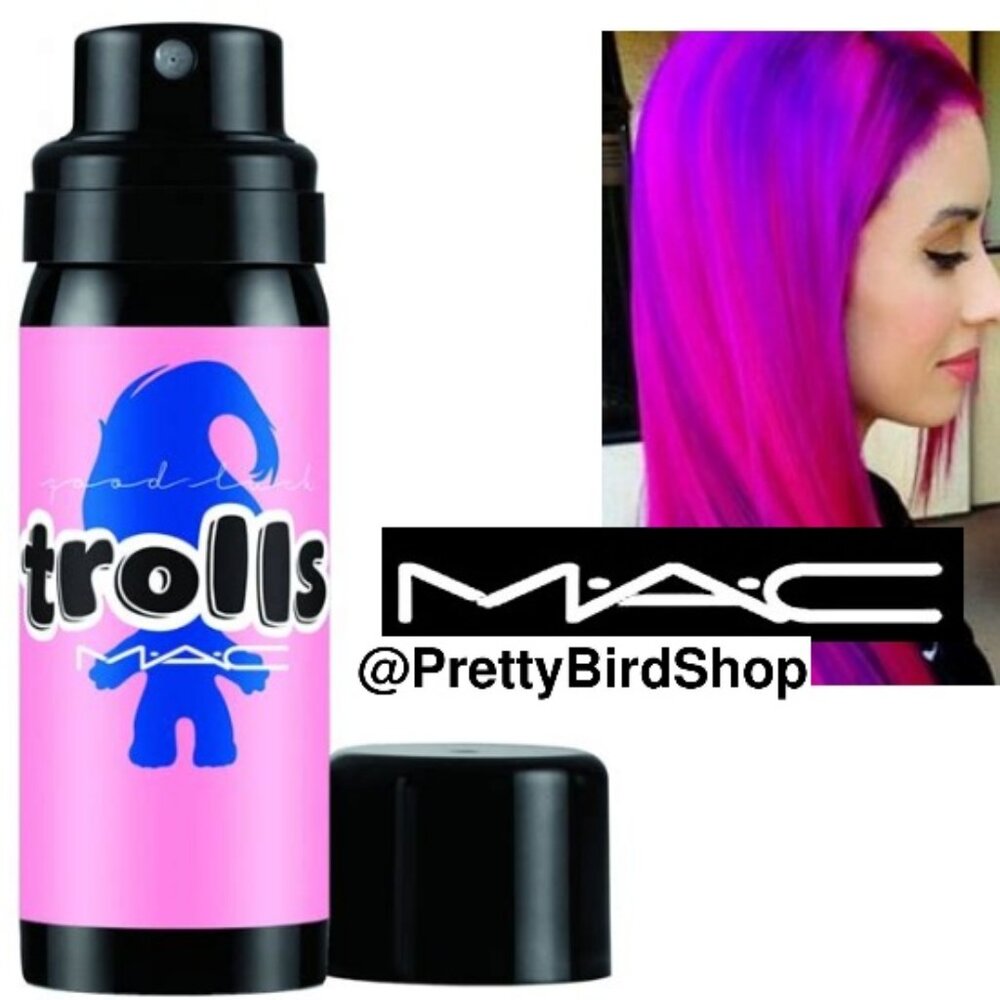 MAC GOOD LUCK LOCKS Hair color festival NIB spray Limited Edition last one!